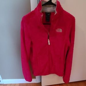 The north face fuzzy jacket